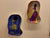 Fancy Colorful Wall Decoupage Plate Decor