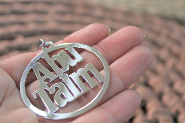 Personalized keychain with personalized name