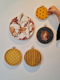 Textile wall hangings