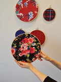 Textile wall hangings
