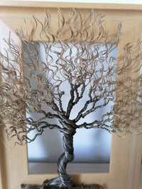 Unique Stunning Wire Tree Sculpture