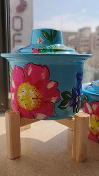 Beautiful And Colorful Hand-Painted Tanagra